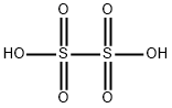 sodium dithionate Struktur