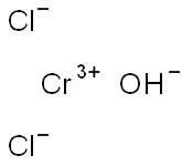 chromium dichloride hydroxide Struktur