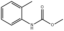 (2-Methylphenyl)carbamic acid methyl ester Struktur