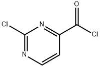 4-Pyrimidinecarbonyl chloride, 2-chloro- (9CI)