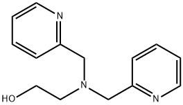 2-(BIS-(2-PYRIDYLMETHYL)-AMINO)-ETHANOL Struktur