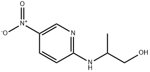 1-Propanol,2-[(5-nitro-2-pyridinyl)amino]-(9CI) Struktur