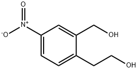 2-(2-(HYDROXYMETHYL)-4-NITROPHENYL)ETHANOL Struktur