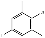 2-CHLORO-5-FLUORO-1,3-DIMETHYLBENZENE Struktur