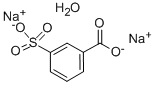 3-SULFOBENZOIC ACID DISODIUM SALT MONOHYDRATE Struktur