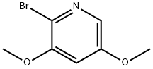 2-BroMo-3,5-diMethoxy-pyridine Struktur