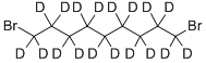 1,9-DIBROMONONANE-D18 Struktur