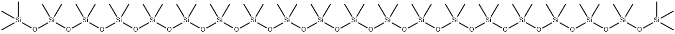 DOTETRACONTAMETHYLEICOSASILOXANE Struktur