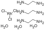 TRIS(ETHYLENEDIAMINE)RHODIUM(III) TRICHLORIDE Struktur