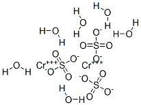 CHROMIC SULFATE HEXAHYDRATE Struktur