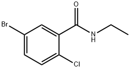 5-Bromo-2-chloro-N-ethylbenzamide Struktur