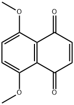 5,8-Dimethoxy-1,4-naphthalenedione Struktur