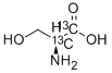 L-SERINE-1,2-13C2 Struktur