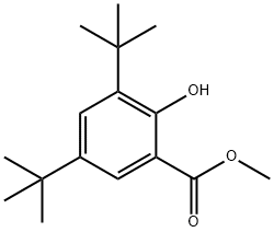 METHYL 3,5-DI-TERT-BUTYLSALICYLATE Struktur