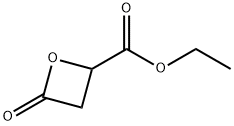 2-Oxetanecarboxylicacid,4-oxo-,ethylester(9CI) Struktur