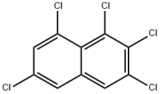 1,2,3,6,8-PENTACHLORONAPHTHALENE Struktur