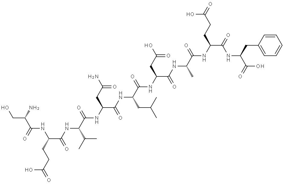 (ASN670,LEU671)-AMYLOID BETA/A4 PROTEIN PRECURSOR770 (667-675) Struktur