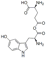 gamma-glutamyl-5-hydroxytryptophan Struktur