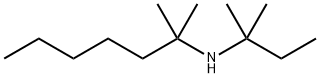 TERT-AMYL-TERT-OCTYLAMINE Struktur