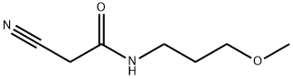 2-CYANO-N-(3-METHOXY-PROPYL)-ACETAMIDE Struktur