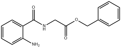 N-2-Aminobenzoyl glycine benzyl ester Struktur