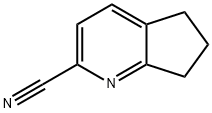 5H-Cyclopenta[b]pyridine-2-carbonitrile,6,7-dihydro-(9CI) Struktur