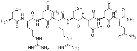 FIBRONECTIN FRAGMENT (196-203) Struktur