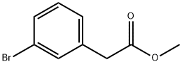 (3-BROMOPHENYL)ACETIC ACID METHYL ESTER Struktur