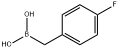 Boronic acid, [(4-fluorophenyl)methyl]- (9CI) Struktur