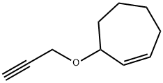 Cycloheptene, 3-(2-propynyloxy)- (9CI) Struktur