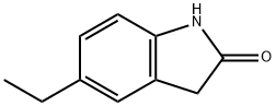 5-ethyl-1,3-dihydro-2H-Indol-2-one Struktur