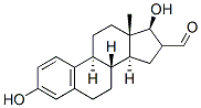 16-formylestradiol Struktur