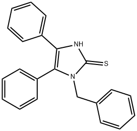 1-BENZYL-4,5-DIPHENYL-1H-IMIDAZOLE-2-THIOL Struktur