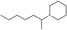 1-(2-HEPTYL)PIPERIDINE Struktur