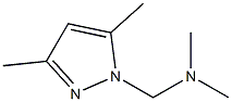 1H-Pyrazole-1-methanamine,  N,N,3,5-tetramethyl- Struktur