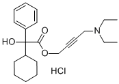 alpha-Cyclohexyl-alpha-hydroxyben-zolessigs?ure-4-(diethylamino)-2-butinylester-hydrochlorid