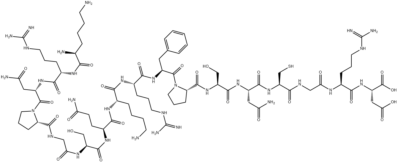 PHOSPHORYLASE KINASE BETA-SUBUNIT FRAGMENT (420-436) Struktur