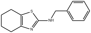 N-BENZYL-4,5,6,7-TETRAHYDRO-1,3-BENZOTHIAZOL-2-AMINE Struktur