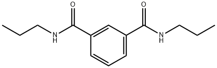 1,3-BenzenedicarboxaMide, N,N'-dipropyl- Struktur