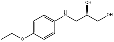 1,2-Propanediol,3-[(4-ethoxyphenyl)amino]-,(R)-(9CI) Struktur