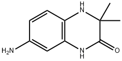 2(1H)-Quinoxalinone,7-amino-3,4-dihydro-3,3-dimethyl-(9CI) Struktur