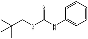 1-Neopentyl-3-phenylthiourea Struktur