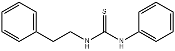 1-(b-苯乙基)-3-苯基-2-硫脲 結(jié)構(gòu)式