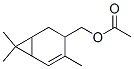 4,7,7-Trimethylbicyclo[4.1.0]hept-4-en-3-ylmethylacetat