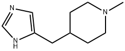 4-(1H-Imidazol-4-ylmethyl)-1-methylpiperidinedihydrobromide Struktur