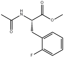 AC-DL-PHE(2-F)-OME Struktur