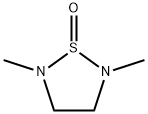 2,5-dimethyl-1,2,5-thiadiazolidine 1-oxide Struktur