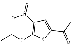 Ethanone, 1-(5-ethoxy-4-nitro-2-thienyl)- (9CI) Struktur