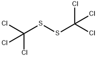 trichloro-(trichloromethyldisulfanyl)methane Struktur