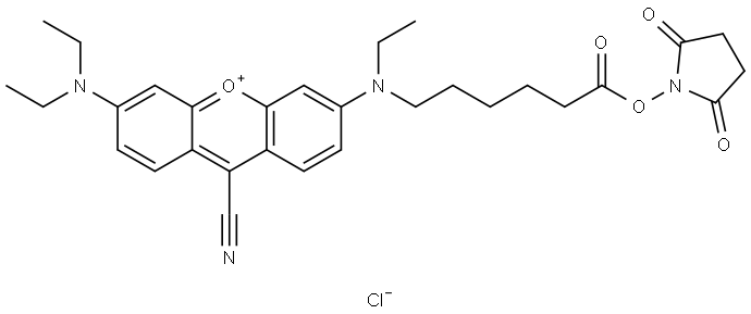 NIR-667 N-SUCCINIMIDYL ESTER Struktur